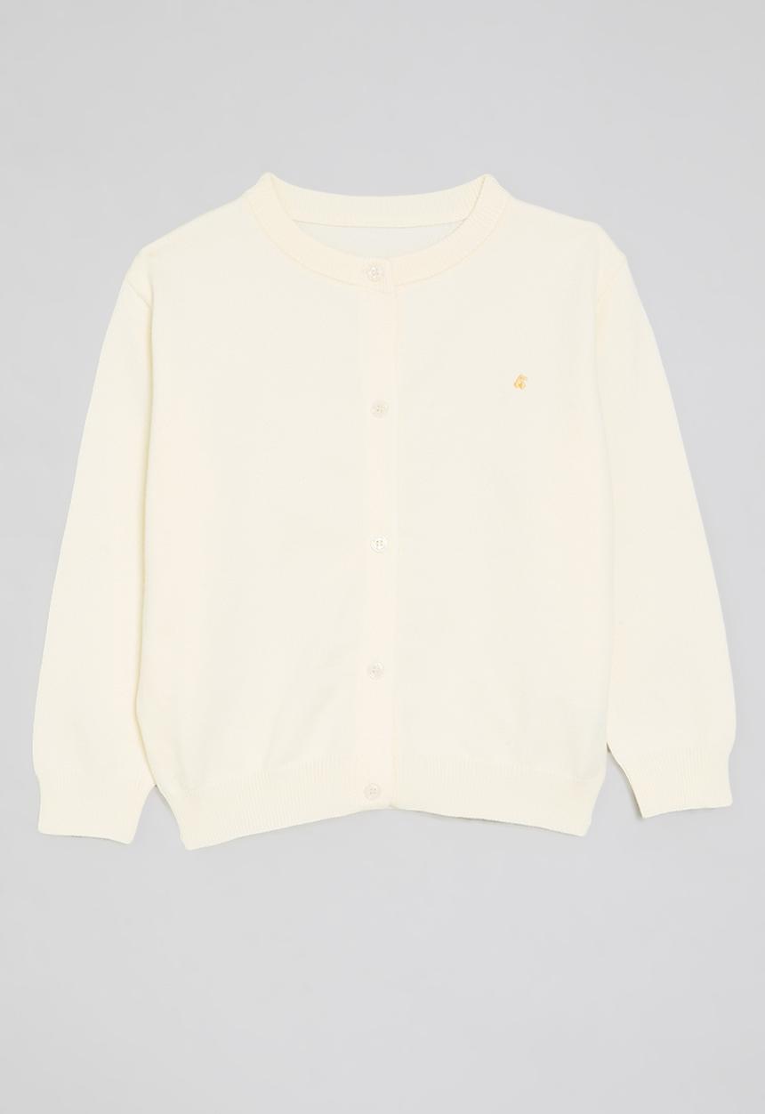 Pop Candy - Button down cardigan - white