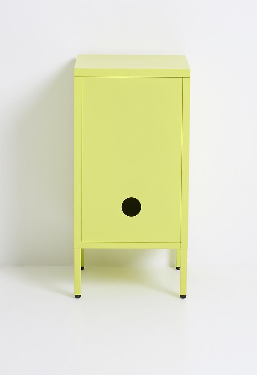 Popstrukt - Sugar Cube Side Table - Cyber Lime