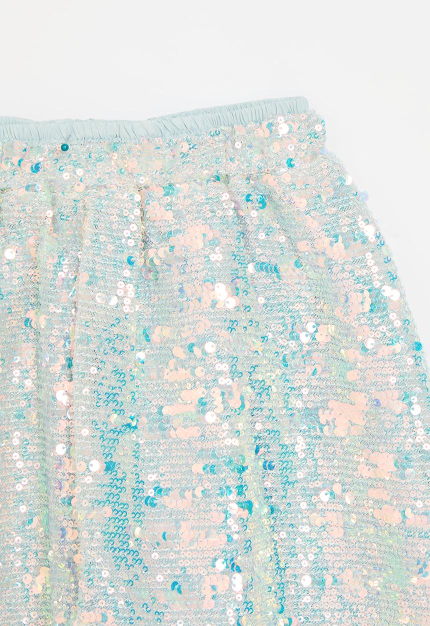 Pop Candy - Sequinned mini skirt - multi