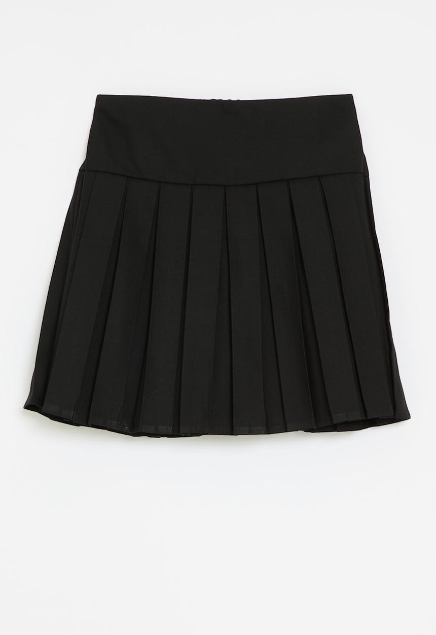 Pop Candy - Pleated skirt - black 