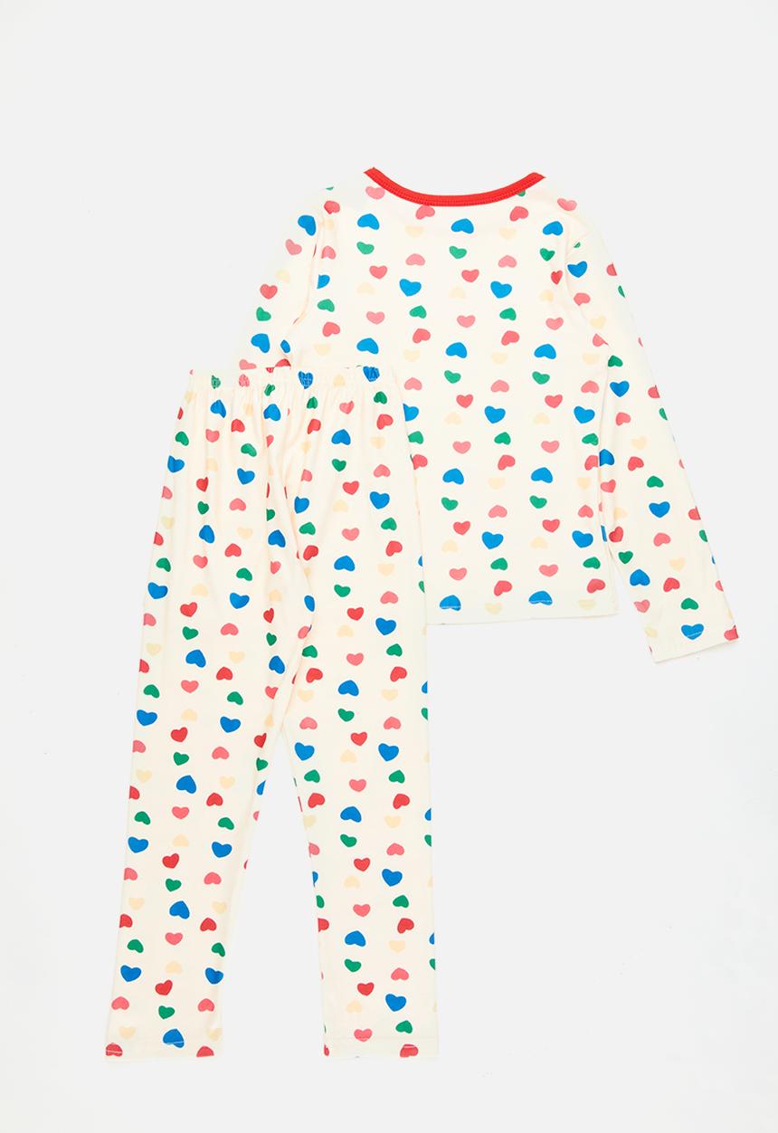 Pop Candy - Heart print pj set-multi