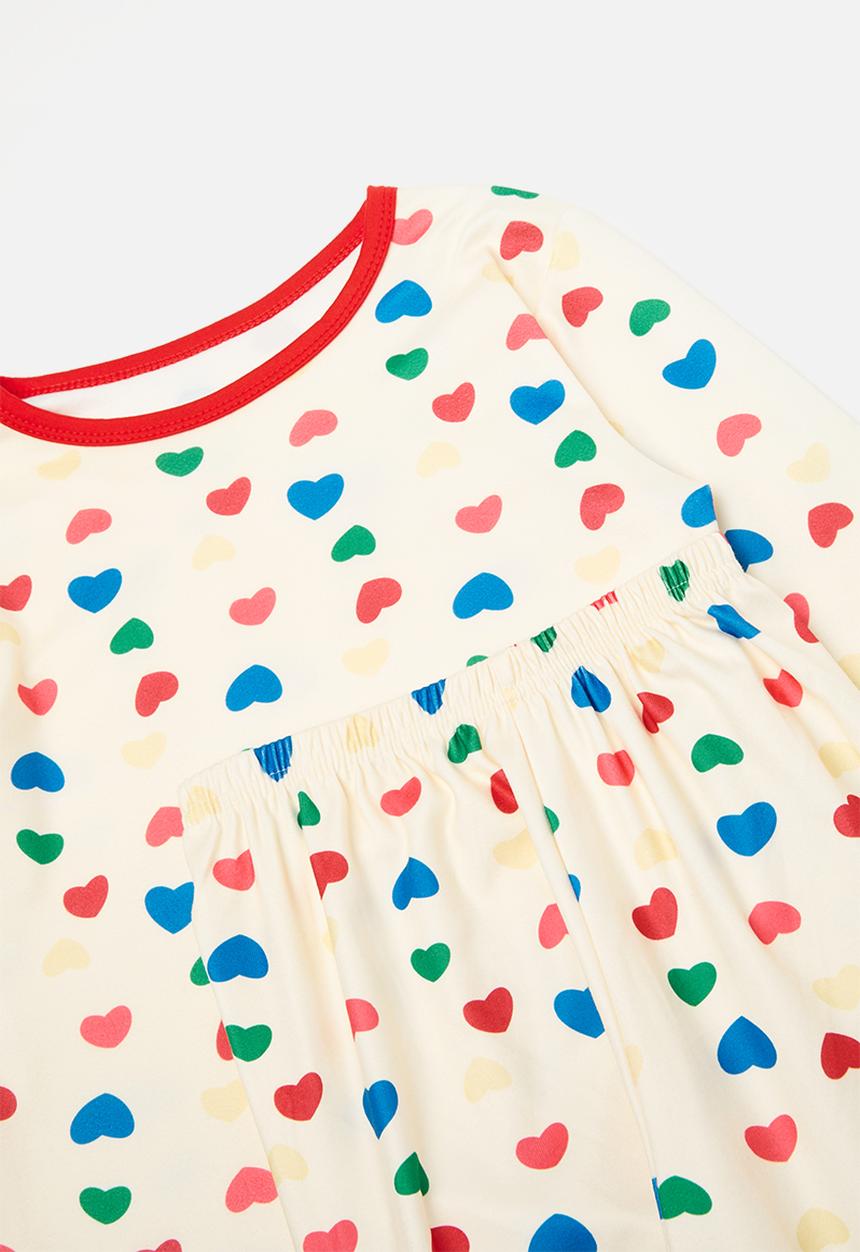 Pop Candy - Heart print pj set-multi