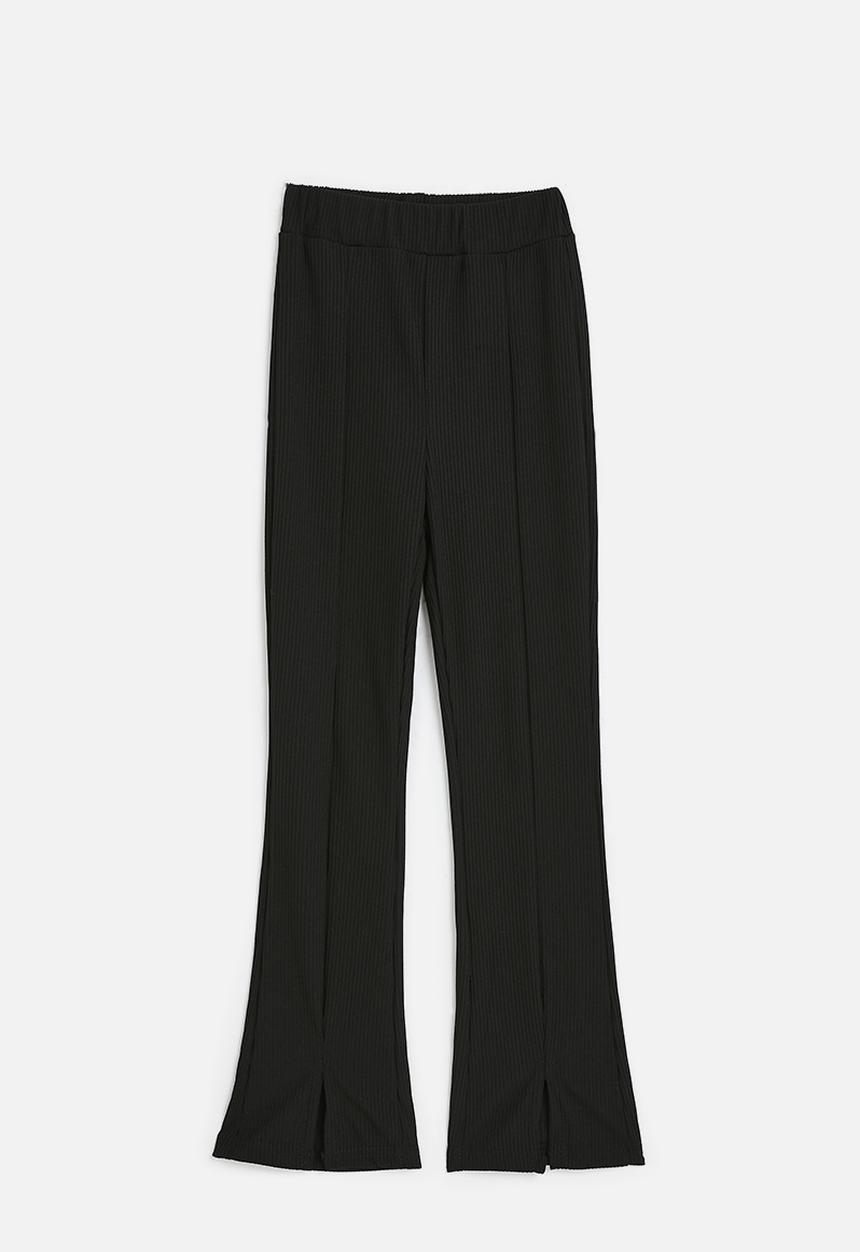 Pop Candy - Wide leg lounge pants - black