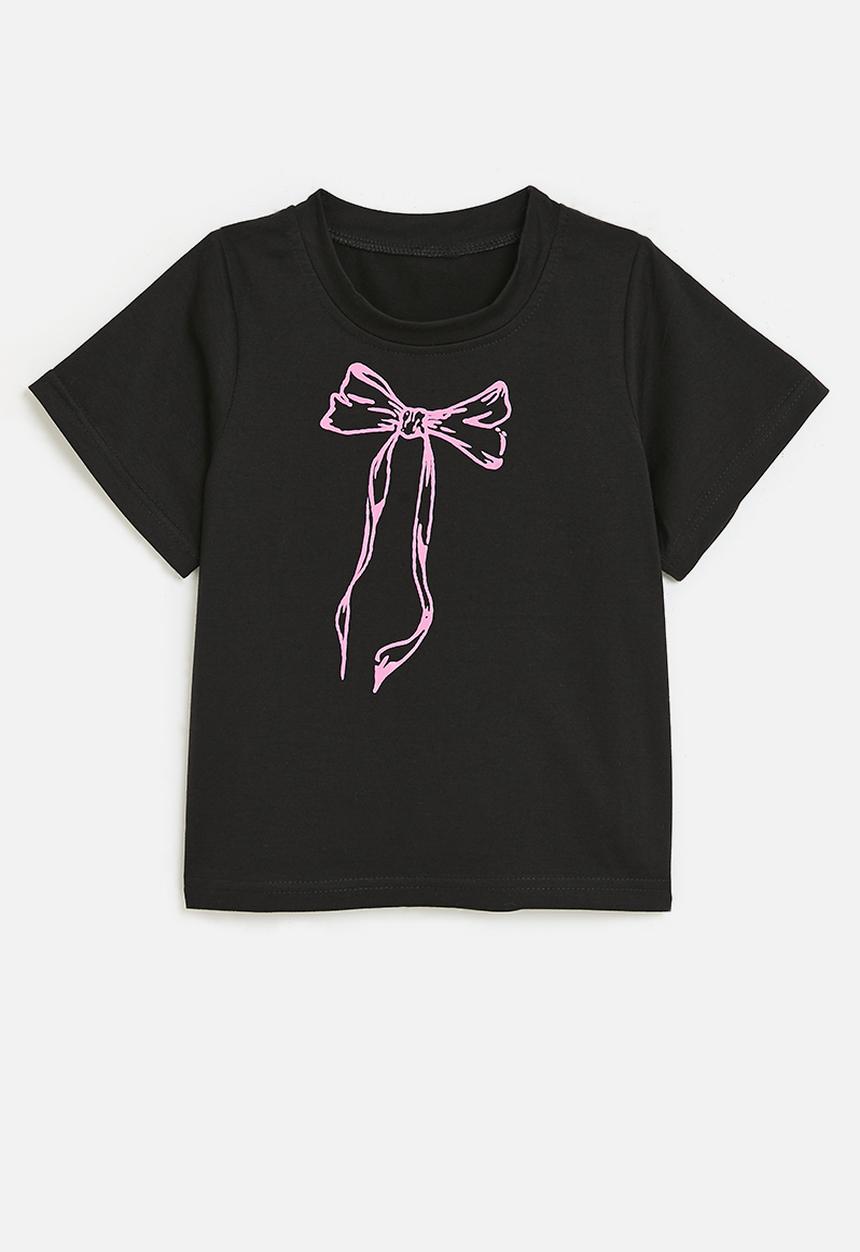 Pop Candy - Printed tee - black