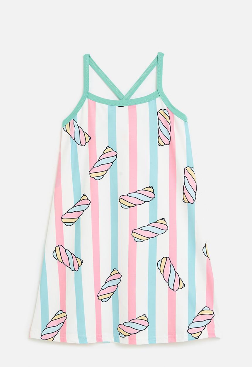 Pop Candy - Striped cami dress - multi