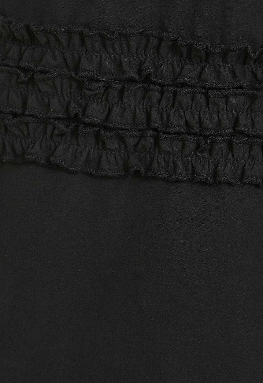 Pop Candy - Elasticated waist skirt - black