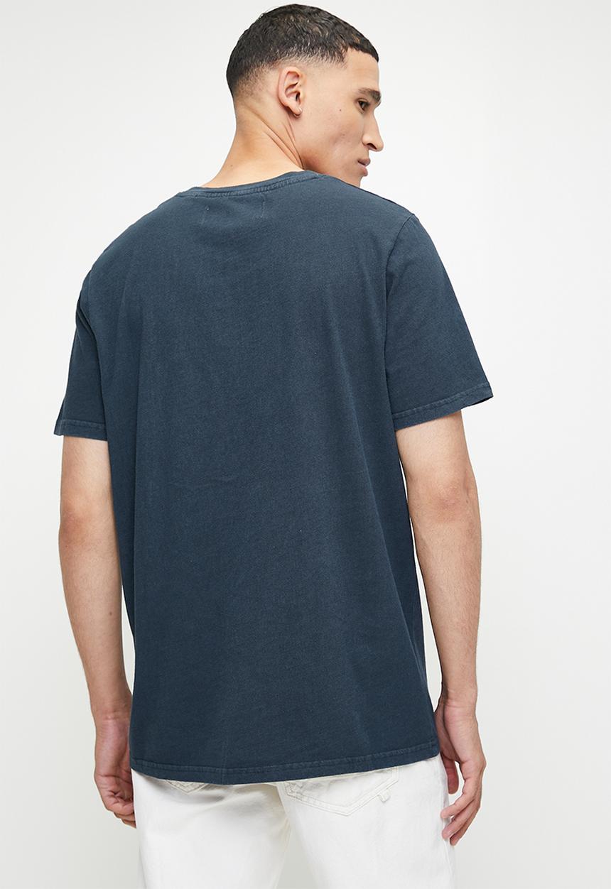 Superdry. - Track & field graphic T-shirt - eclipse navy