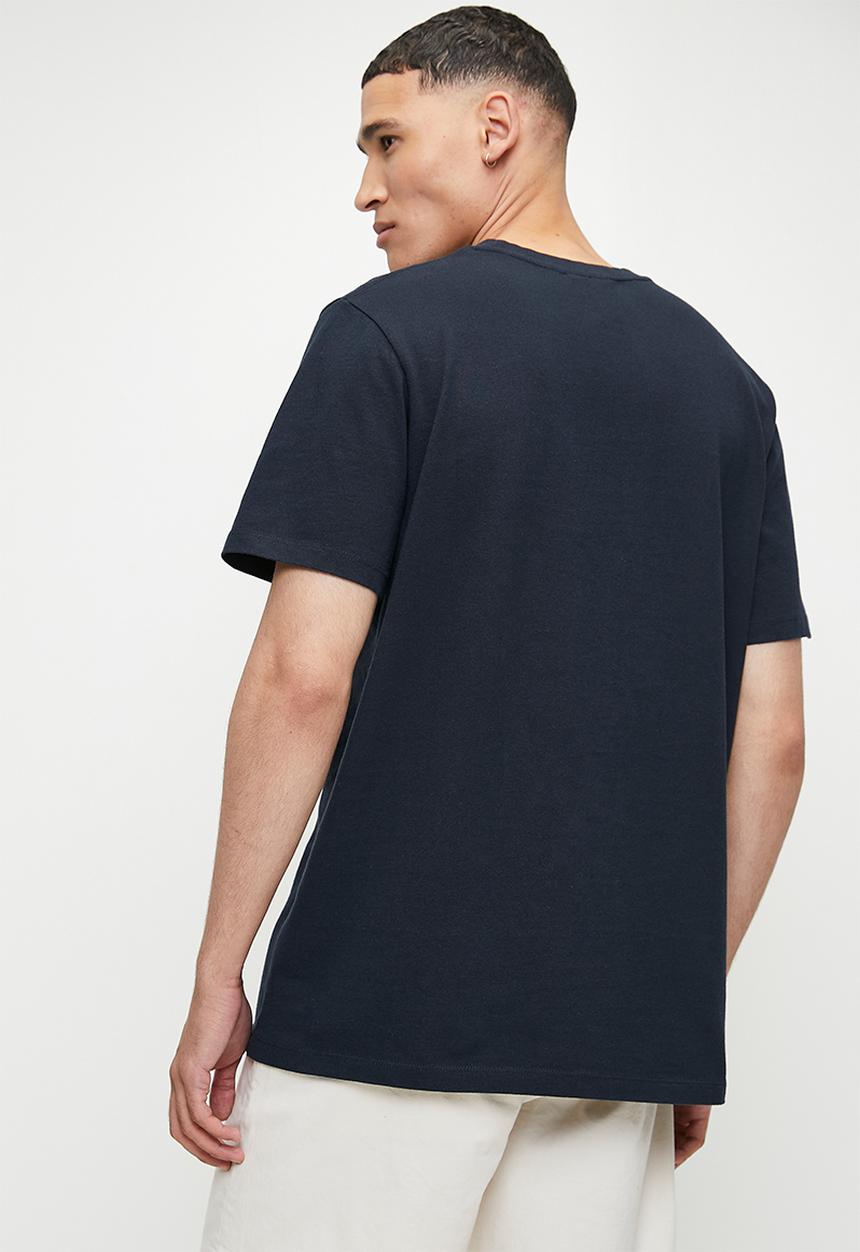 Superdry. - Embroider superstate logo tee - eclipse navy