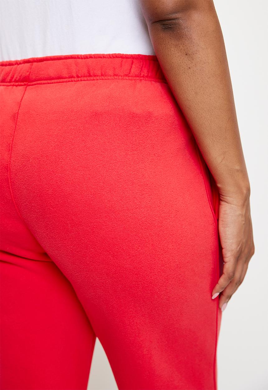 Cotton On - Plus Plush Essential Gym Sweatpant - Raspberry/ Light Raspberry