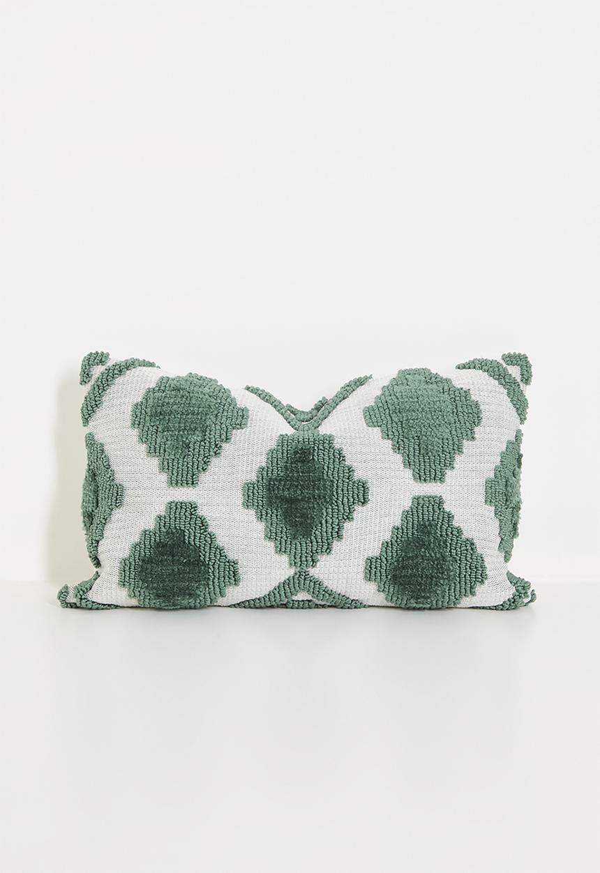 Sixth Floor - Dial cushion cover - green