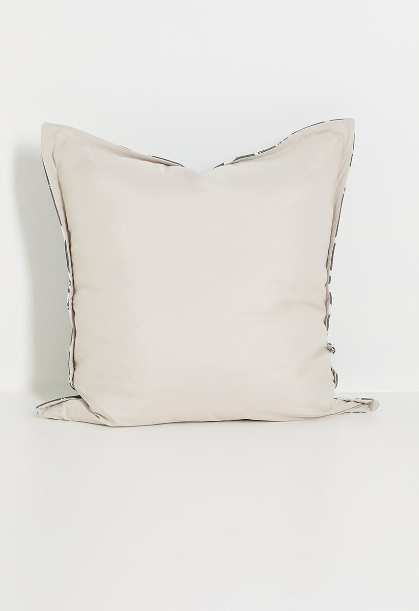 Grey Gardens - Night flower cushion cover - Green