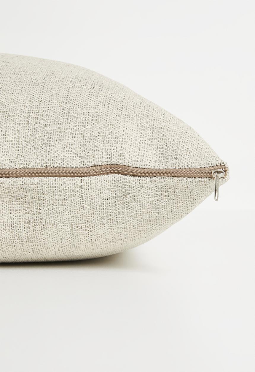 Sixth Floor - Oyster cushion cover - Natural