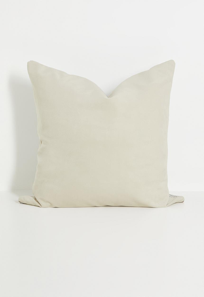 Sixth Floor - Marble cushion cover - Natural