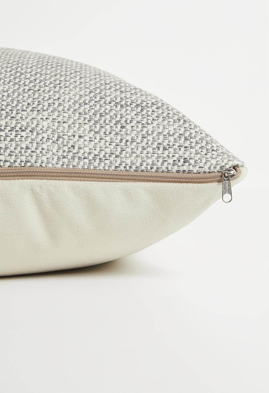 Sixth Floor - Marble cushion cover - Natural