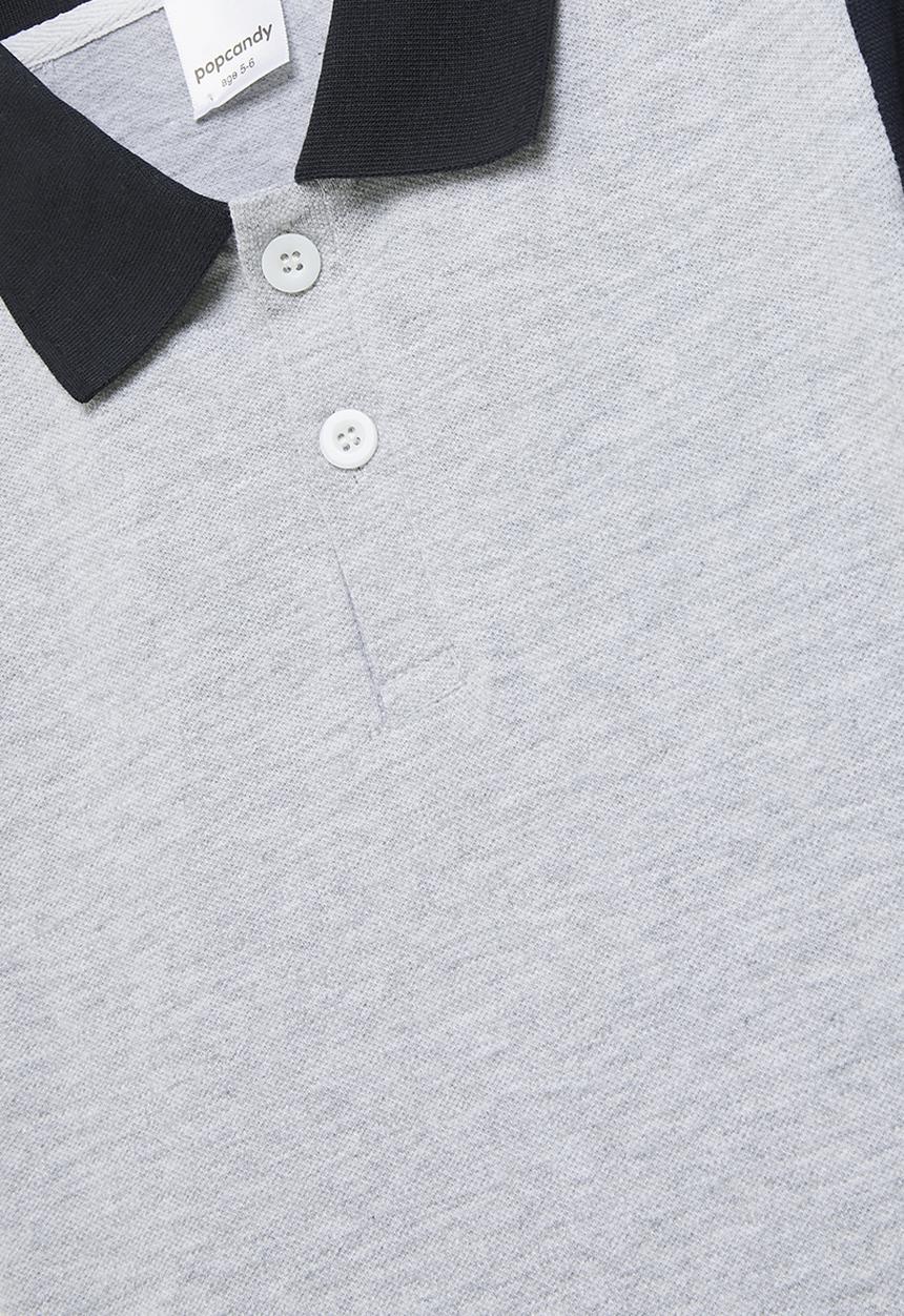 Pop Candy - Colour block Golf shirt -multi