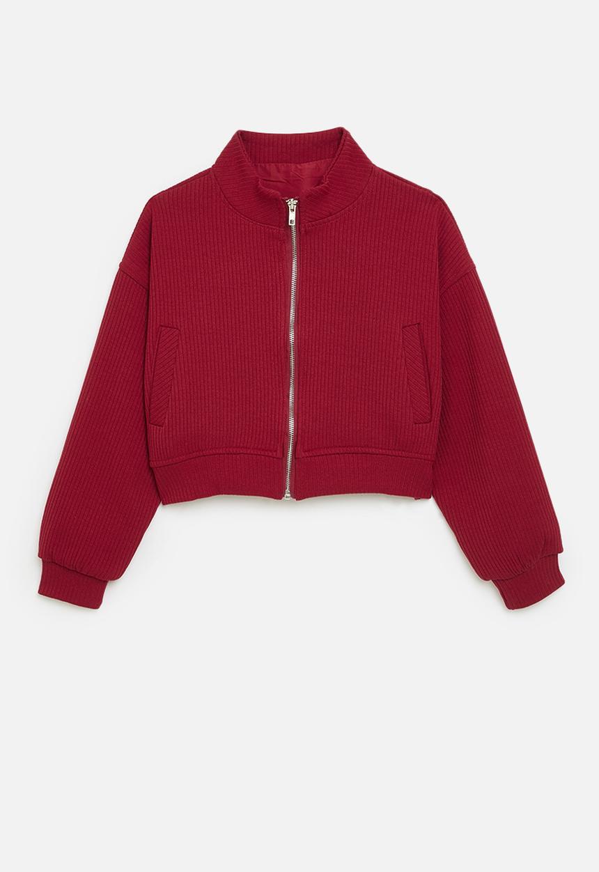 Pop Candy - Bomber jacket-red
