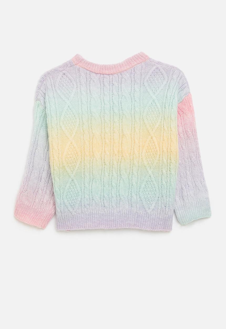 Pop Candy - Ombre knit jersey - multi