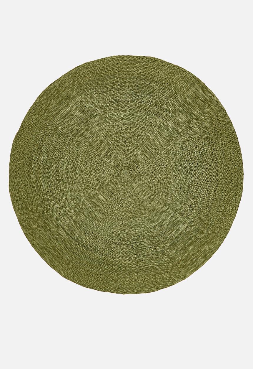 Sixth Floor - Jute Braided Rug - Olive