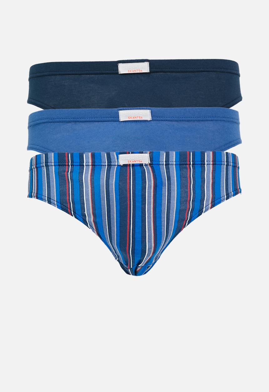 Jockey - 3 Pk fancy skant - multi 