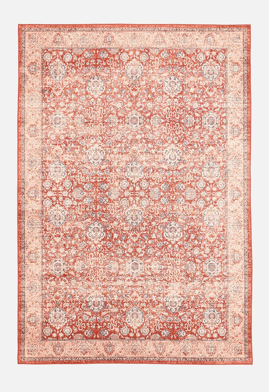 Sixth Floor - Brisbane Antique Rug - Multi Pink