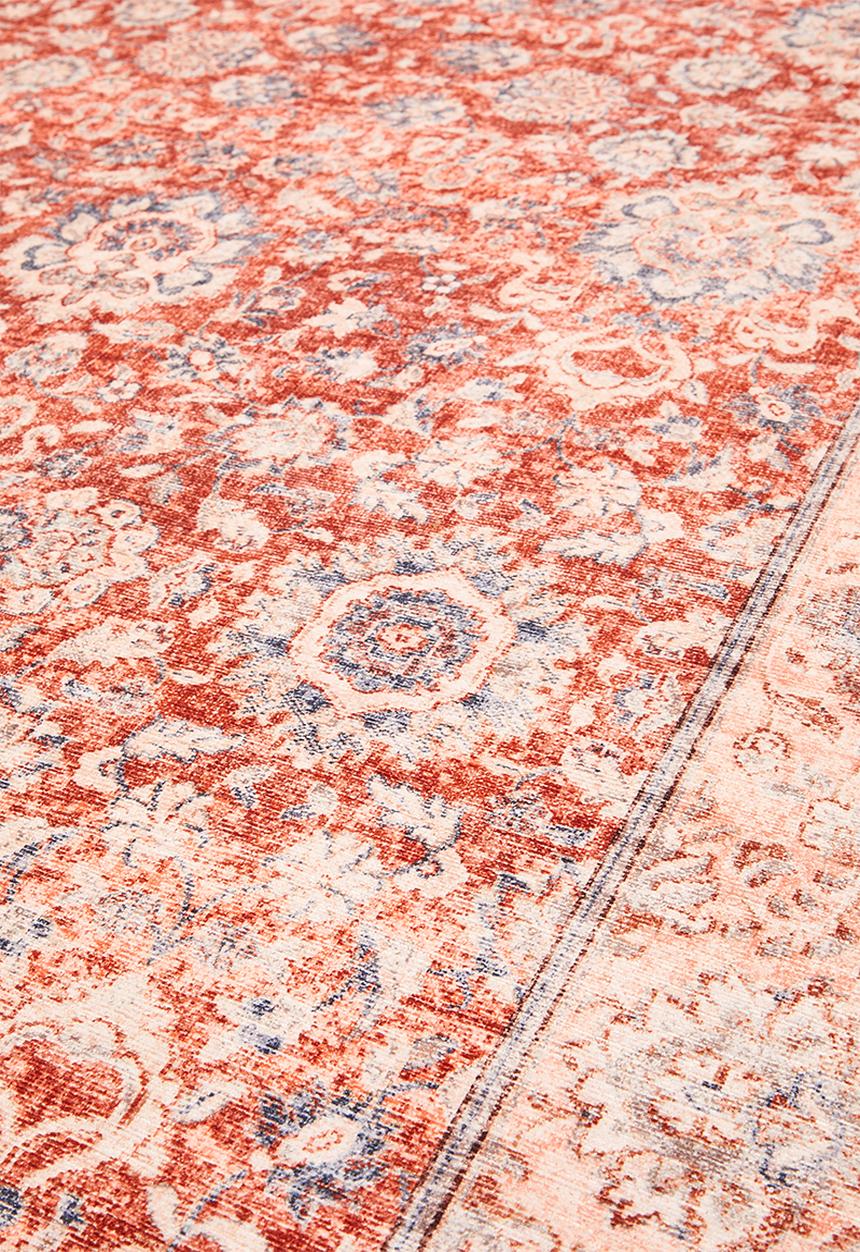 Sixth Floor - Brisbane Antique Rug - Multi Pink