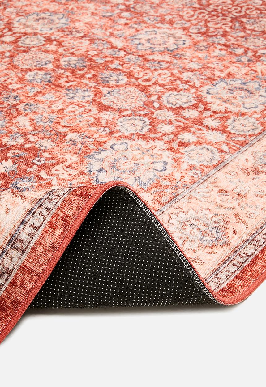 Sixth Floor - Brisbane Antique Rug - Multi Pink