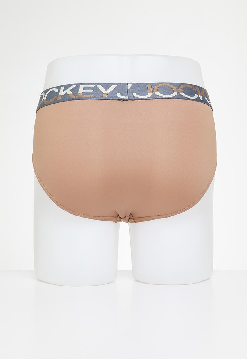 Jockey - Quick-dry nylon stretch - almond