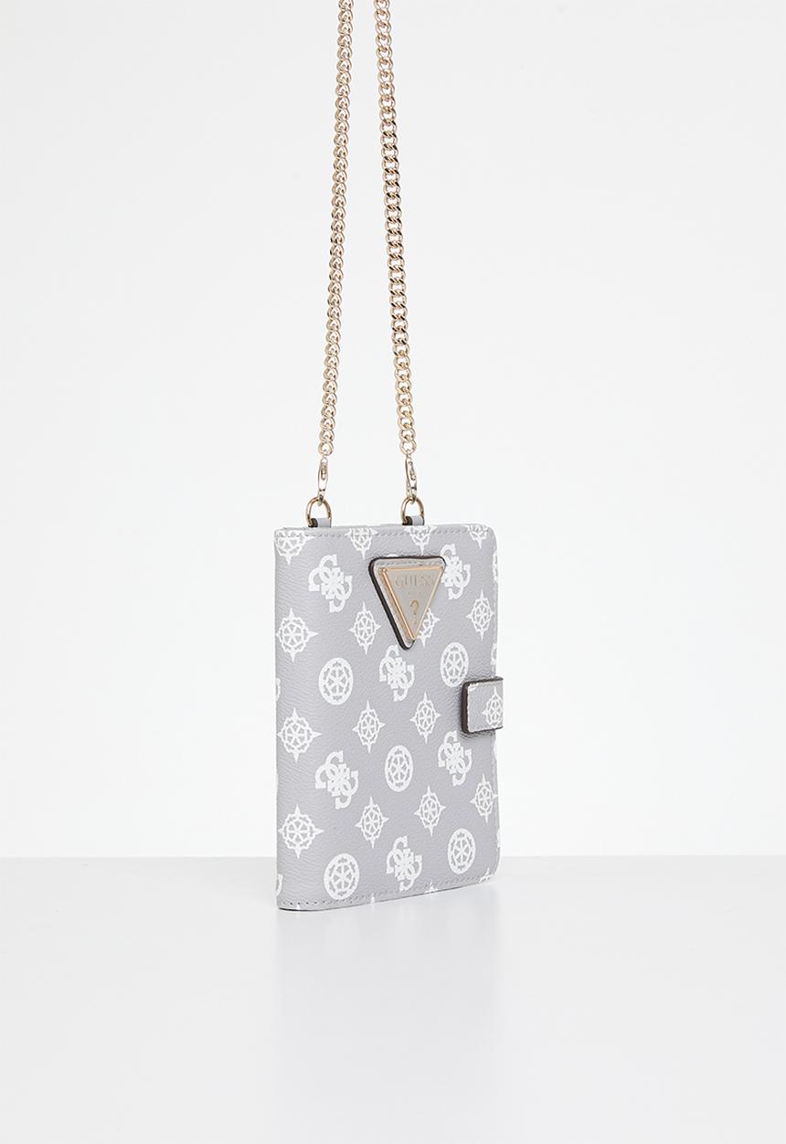 GUESS - Wilder passport holder - lavender grey 