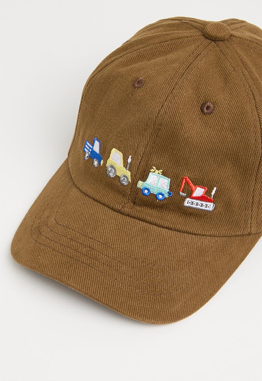 Pop Candy - Embroidered  cap - brown