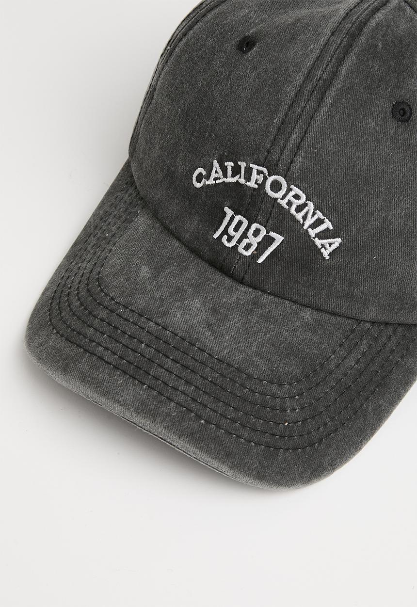 Pop Candy - California cap - charcoal black