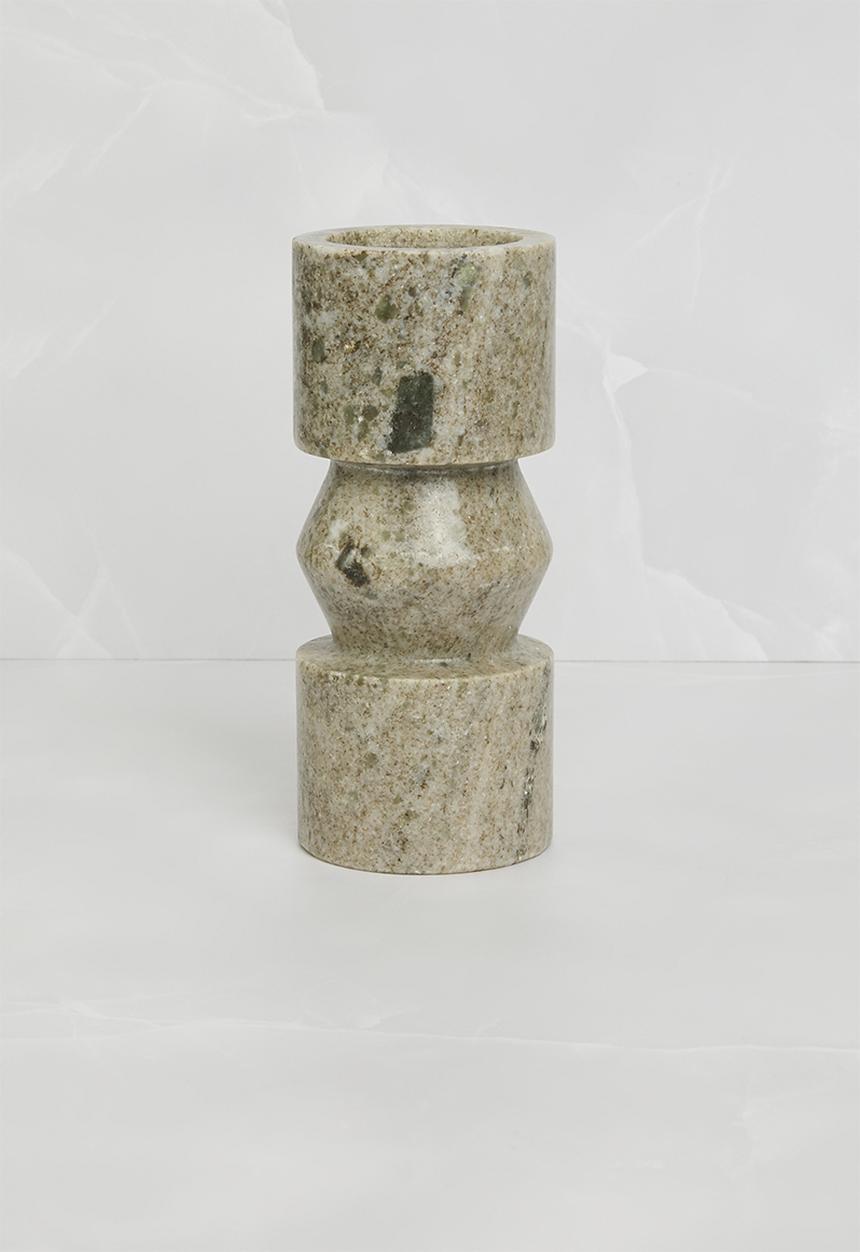 Sixth Floor - Marble Candle Holder - Natural