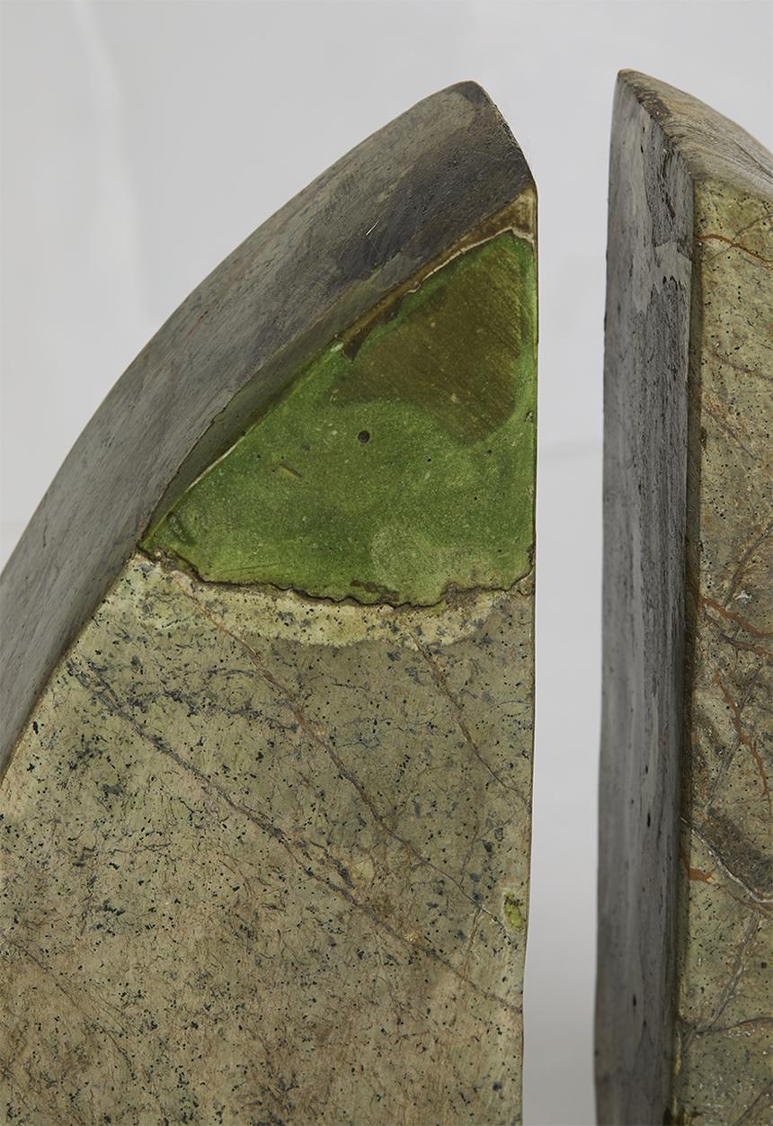 Sixth Floor - Forest Marble Bookends