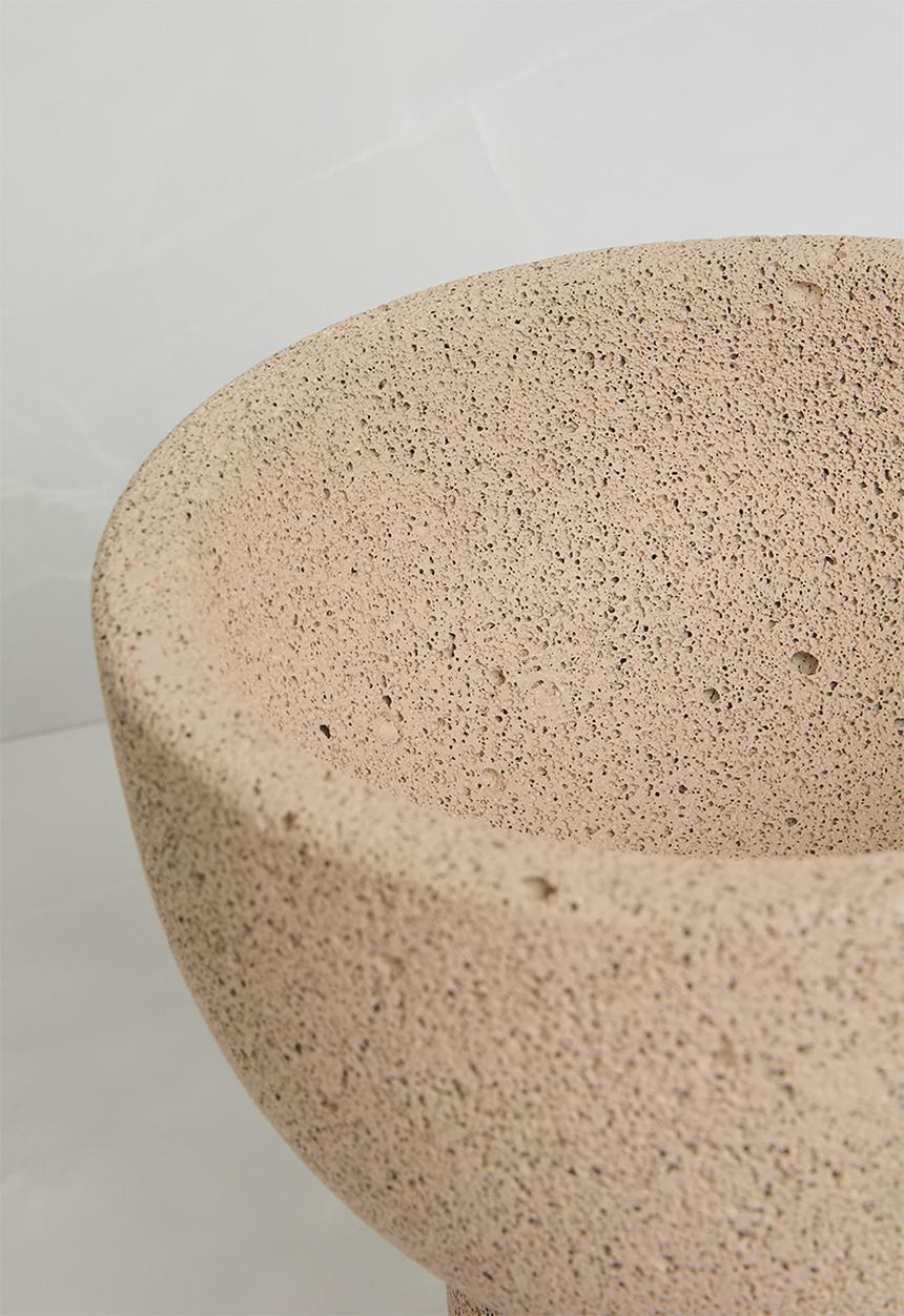Sixth Floor - Textured Decorative Bowl - Blush 
