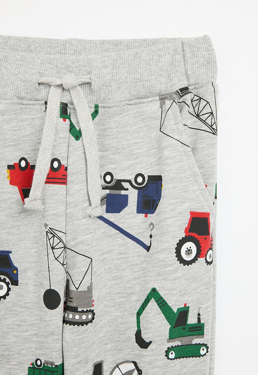 Pop Candy - Printed jogger - grey