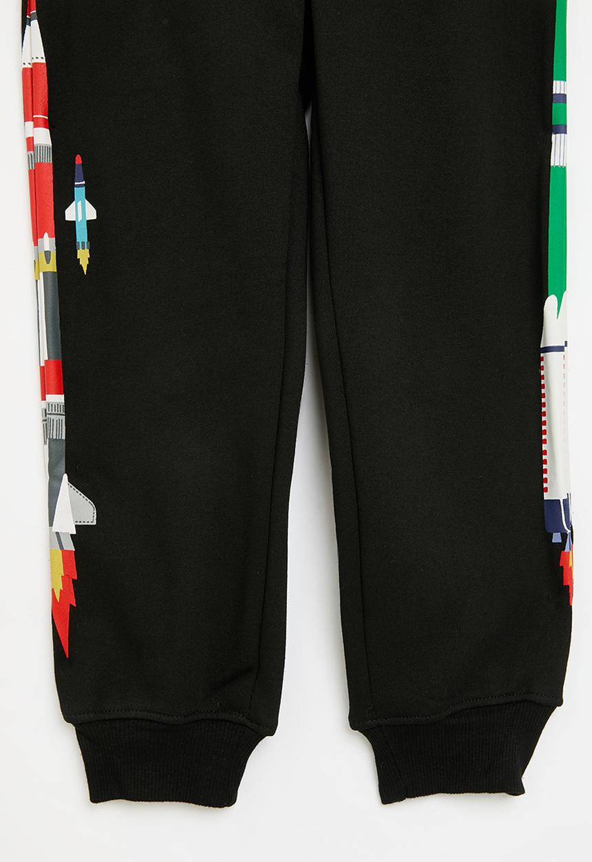 Pop Candy - Printed jogger - black