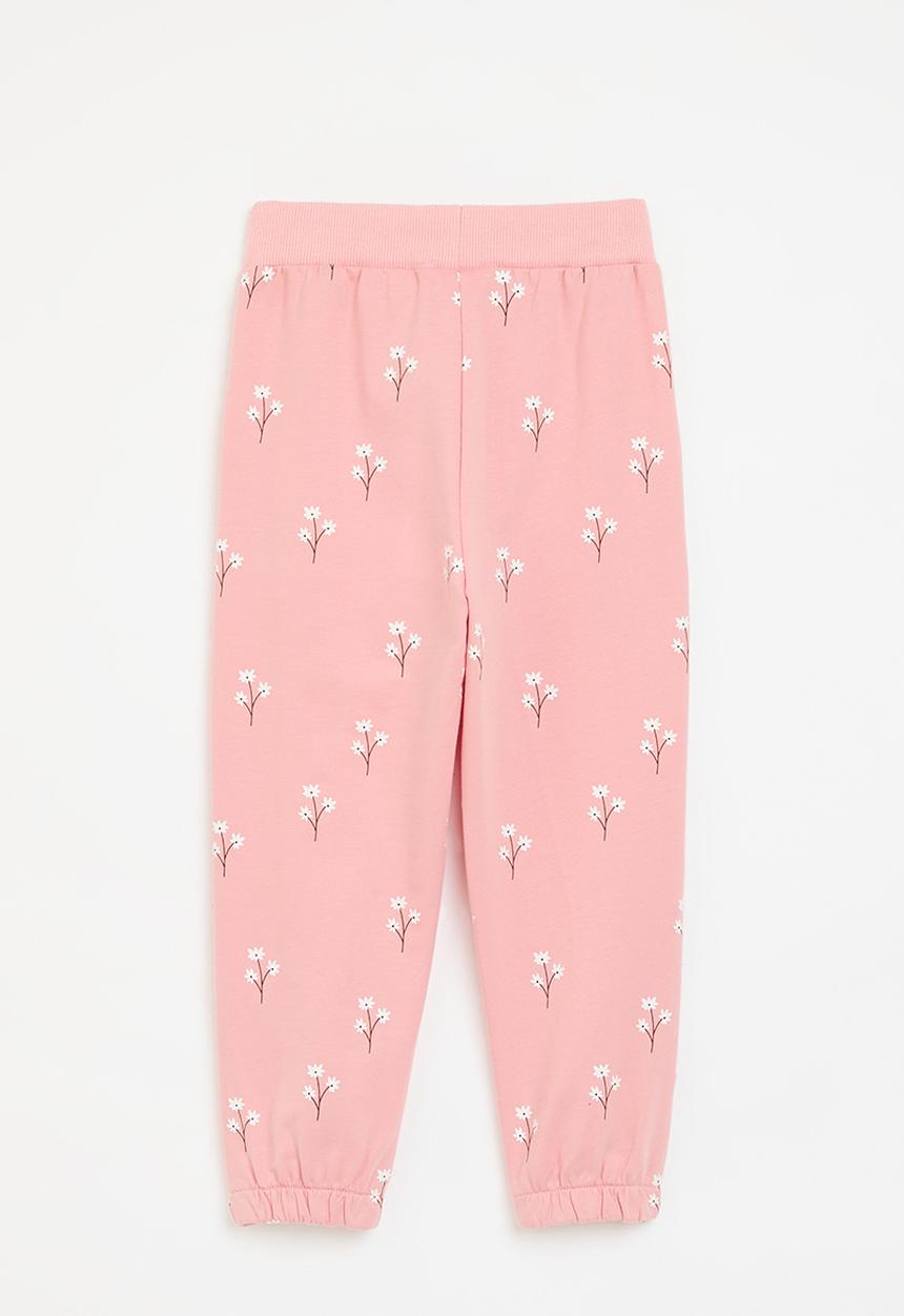 Pop Candy - Printed jogger - dusty pink