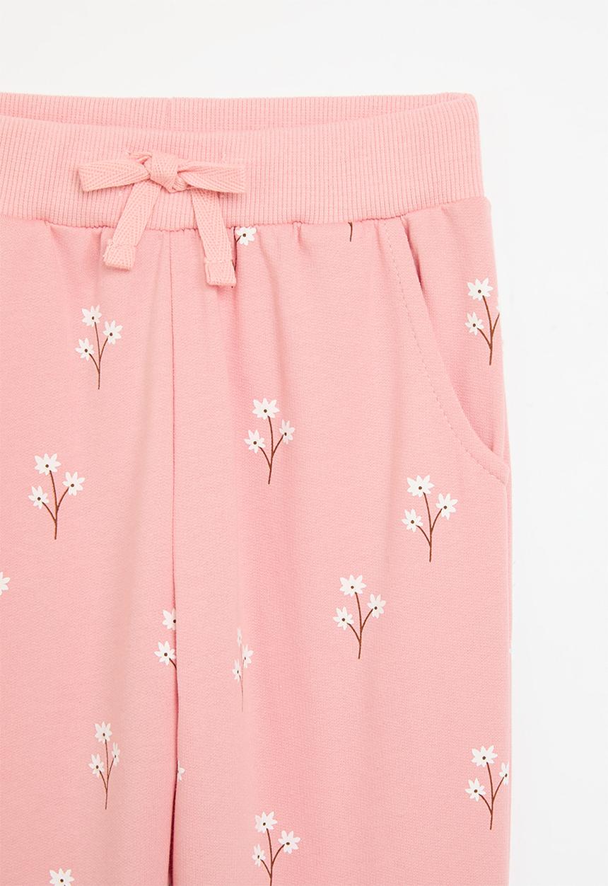 Pop Candy - Printed jogger - dusty pink
