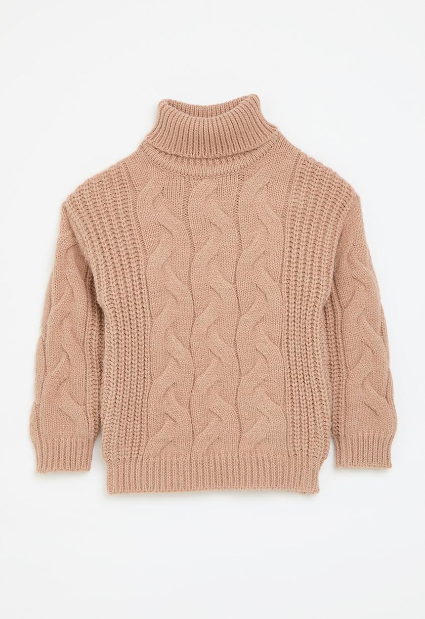Pop Candy - Polo neck - beige