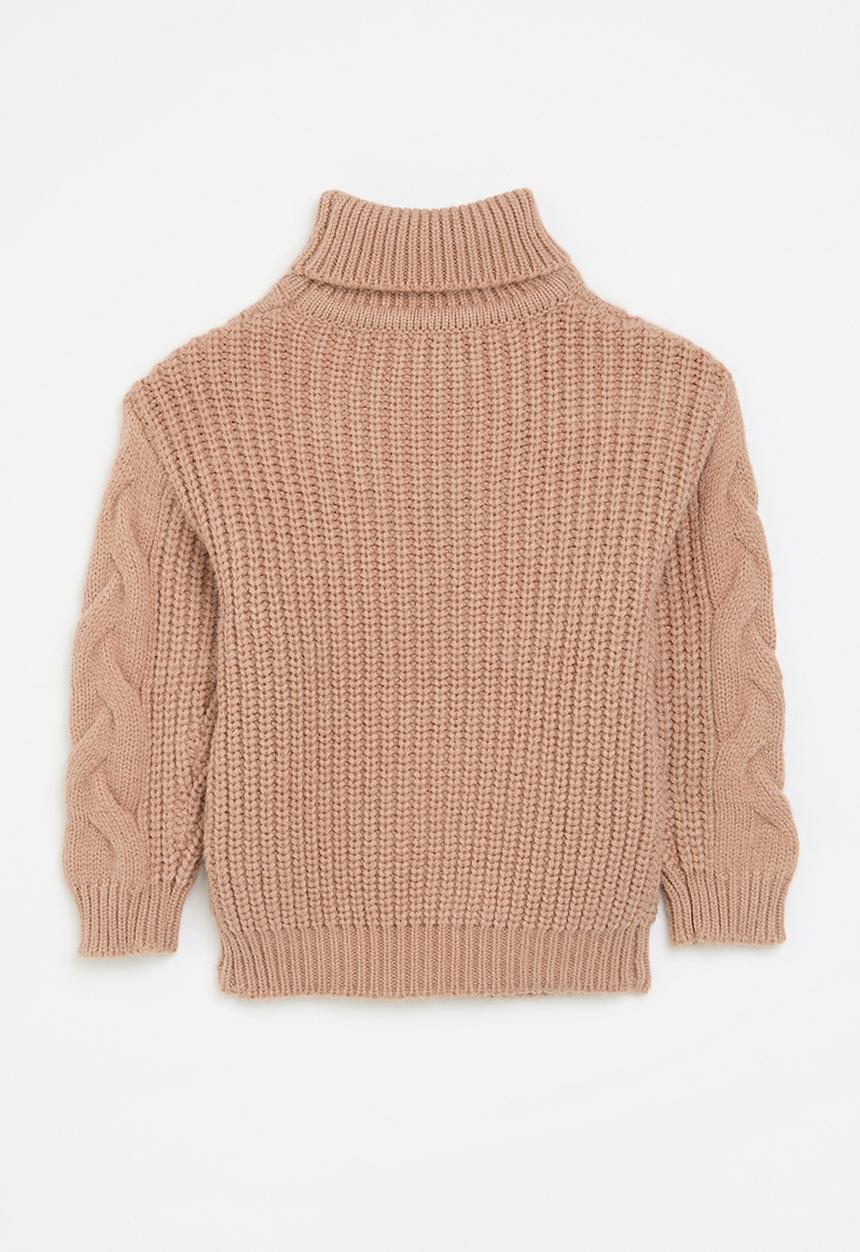 Pop Candy - Polo neck - beige