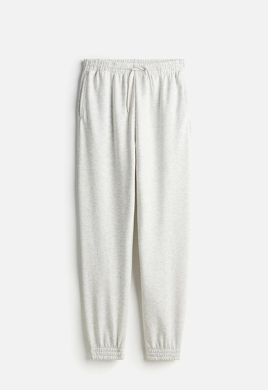 H&M - High-waisted joggers - grey