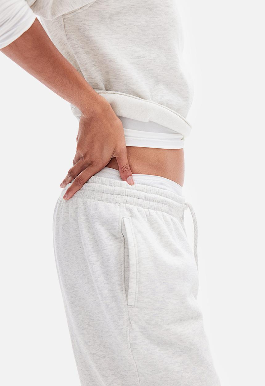 H&M - High-waisted joggers - grey