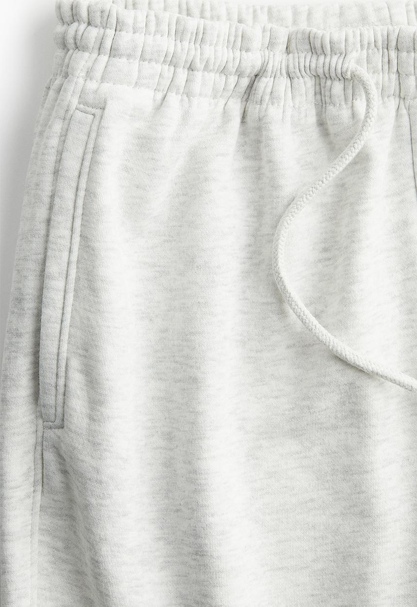 H&M - High-waisted joggers - grey