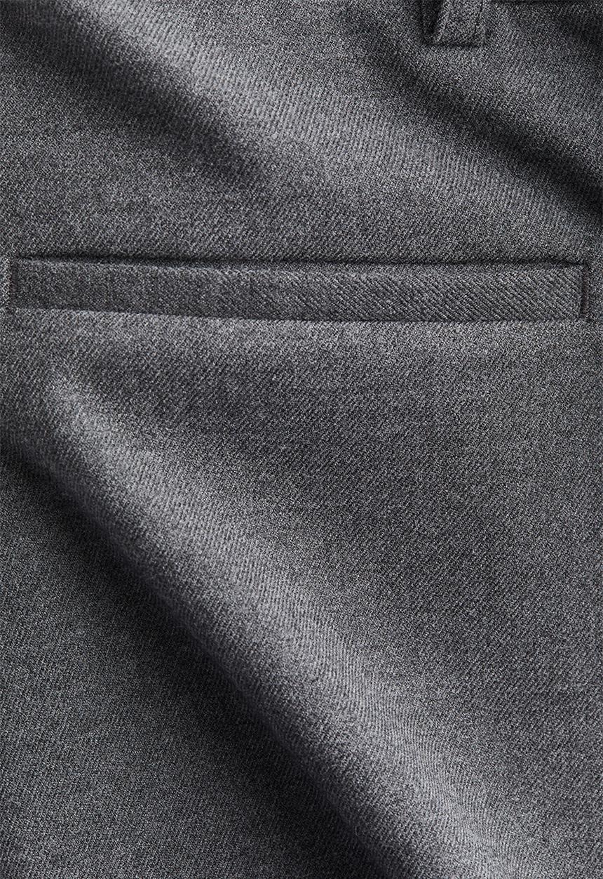 H&M - Tailored mini skirt - dark grey marl