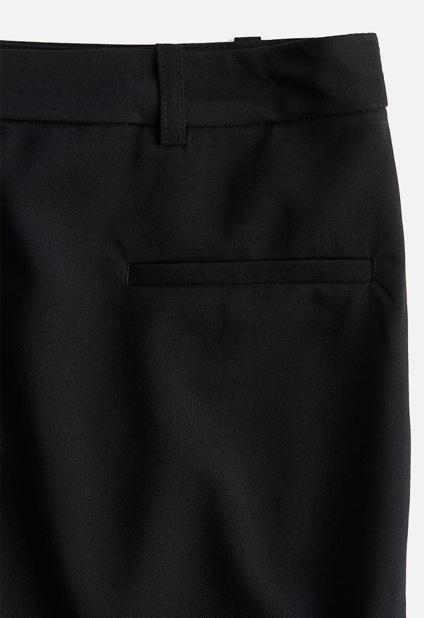 H&M - Tailored mini skirt - black