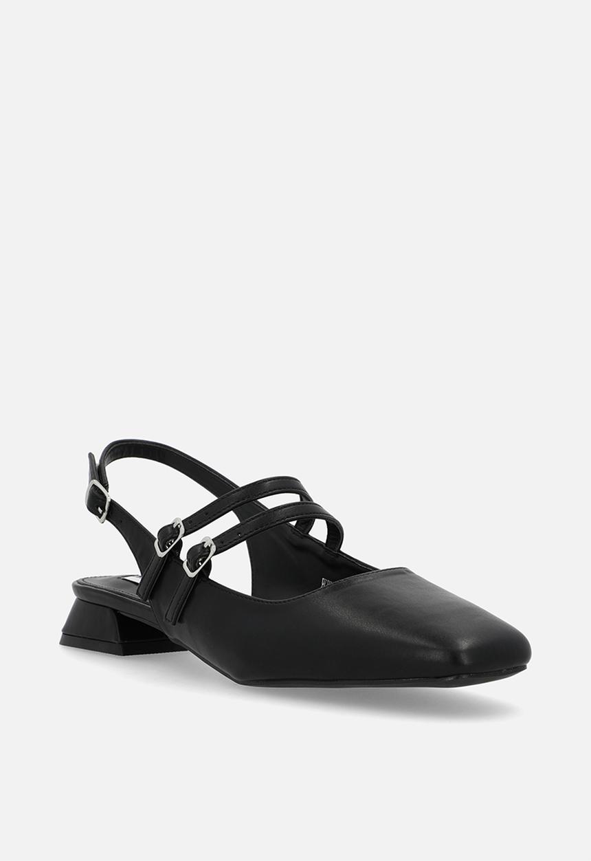 Madison® - Paisley slingback - black