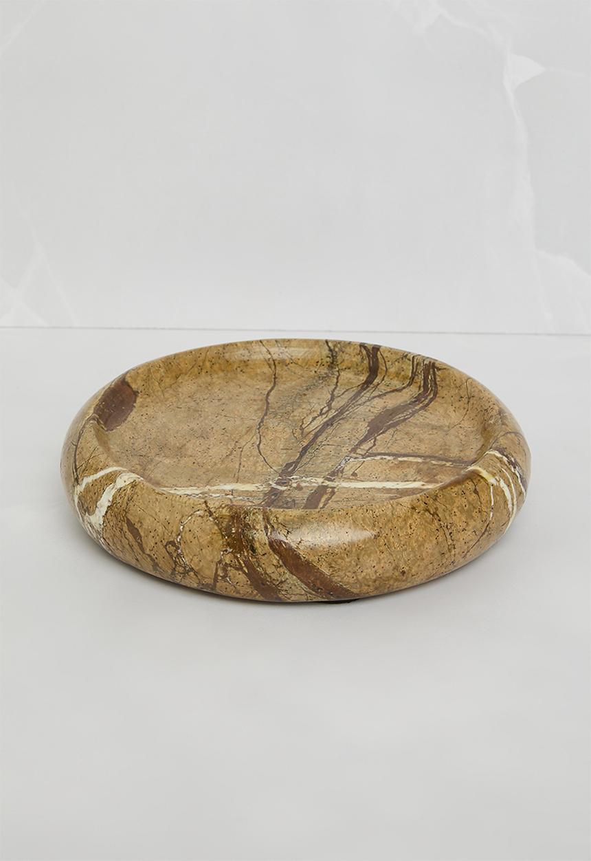Sixth Floor - Marble Trinket  Tray - Forest