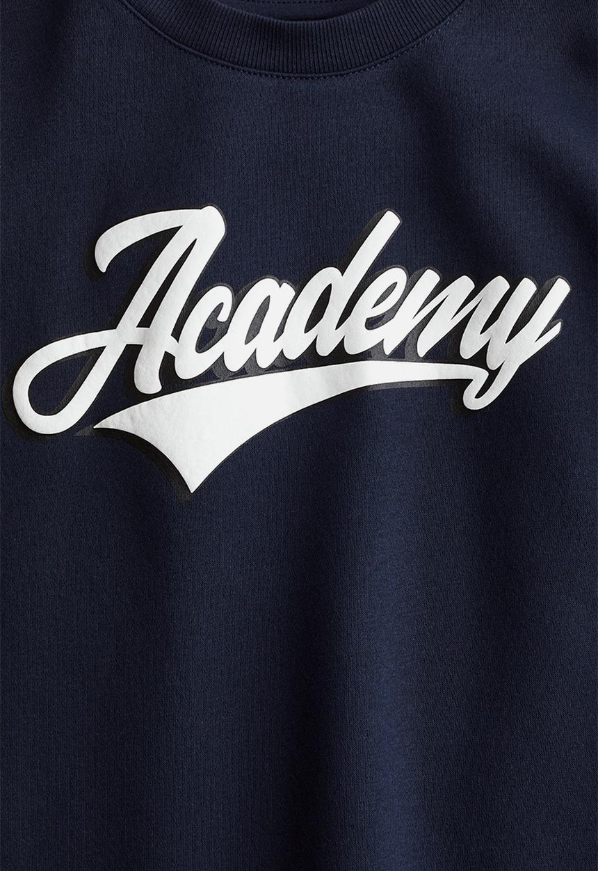 H&M - Crew-neck sweatshirt - dark blue academy