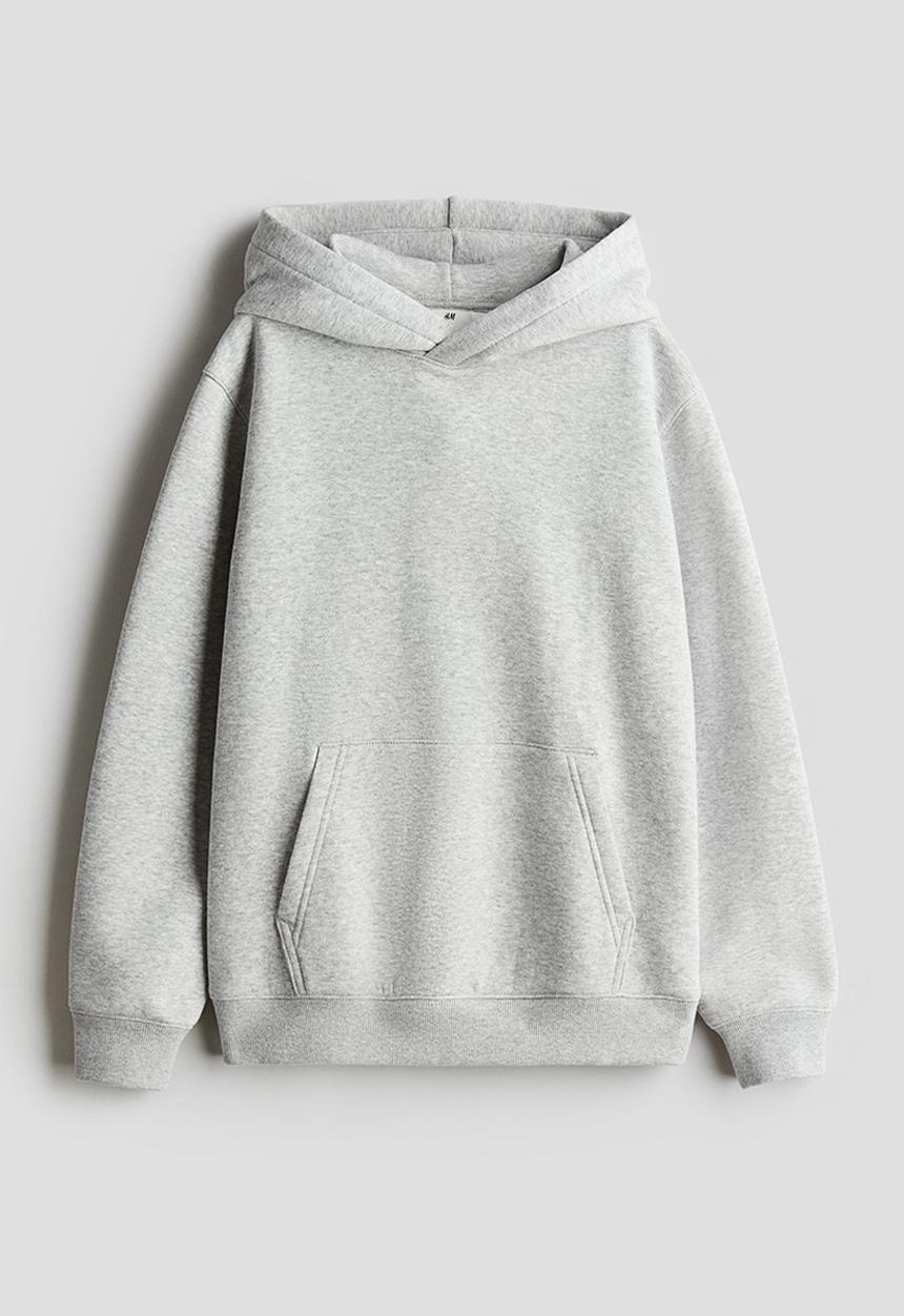 H&M - Hoodie - light grey marl 
