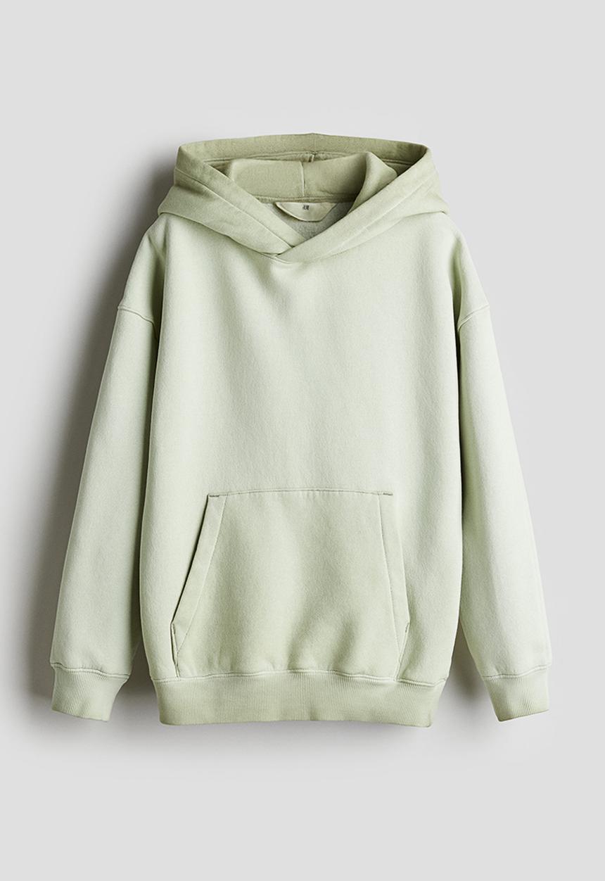 H&M - Hoodie - light green
