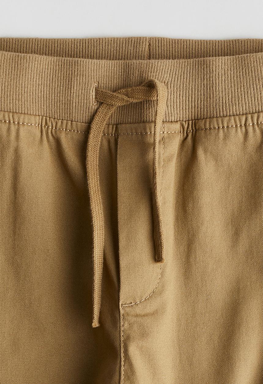 H&M - Cargo trousers - dark beige